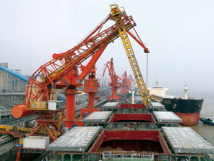 Large grain port machinery equipment-Ship unloader